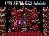 une photo d'Ã©cran de Shadow Warriors 2 sur Nintendo Nes